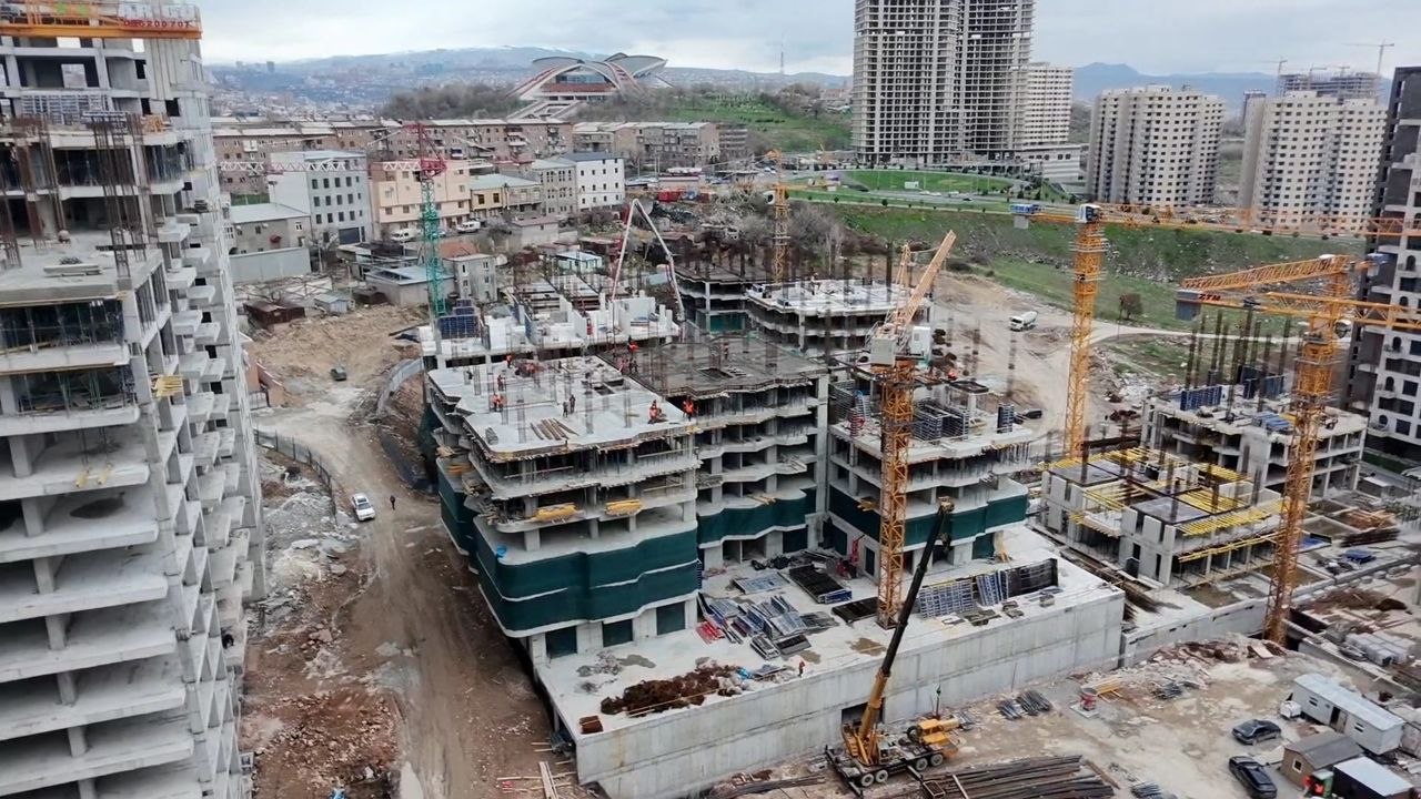 շինարարության ընթացք 2026 Մարտ