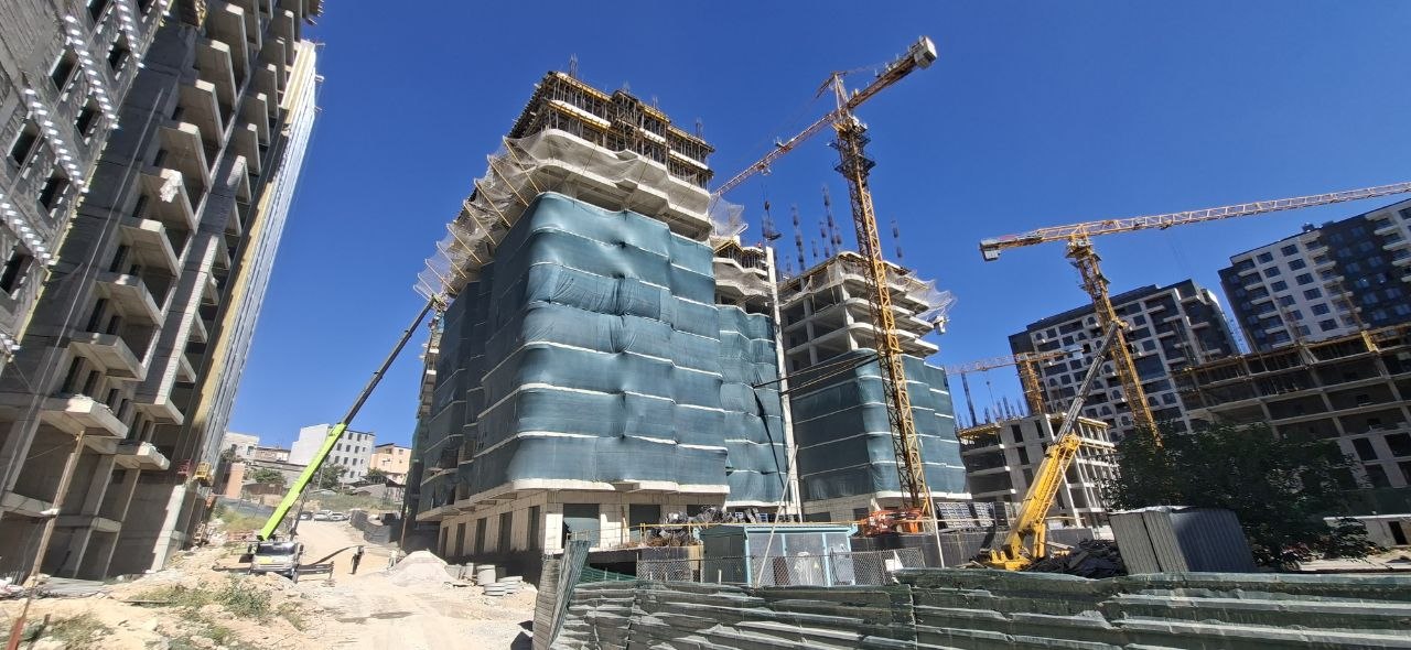 շինարարության ընթացք 2026 հունիս